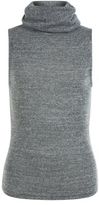 Thumbnail for your product : New Look Teens Grey Cowl Neck Sleeveless Top