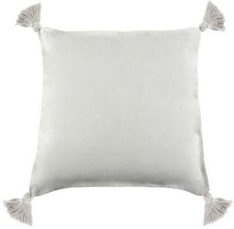 Pom Pom at Home White Tassel Pillow