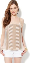 Thumbnail for your product : New York and Company Chiffon Stripe Camisole