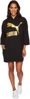 Thumbnail for your product : Puma Glam Oversized Hooded Dress