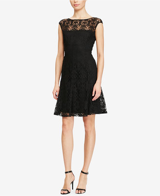 American Living Lace Fit and Flare Dress