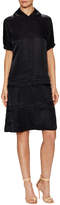 Thumbnail for your product : Celine Silk Tiered Shirtdress