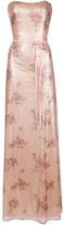 Thumbnail for your product : Marchesa Notte Bridal Bridesmaid Floral-Printed Sequin Gown