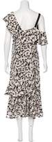 Thumbnail for your product : Proenza Schouler Silk Rose Print Dress