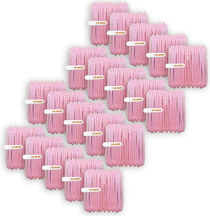 Hamilton Buhl HamiltonBuhl Skooob Tangle Free Earbud Covers, Translucent Pink, 20/Pack (HECSKBPNKT-20)