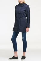 Thumbnail for your product : DKNY Solid Hooded Zip Front Anorak Jacket