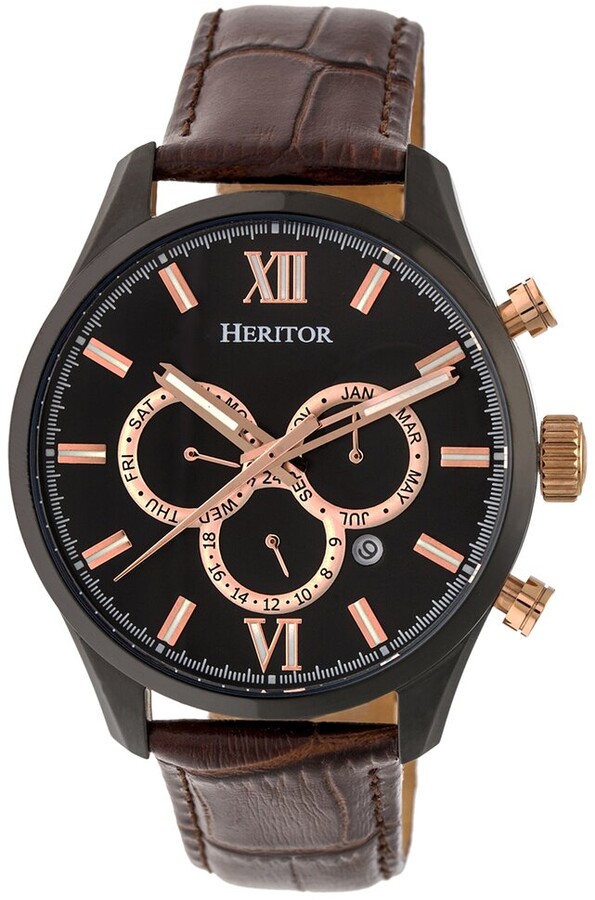 Heritor Automatic Men's Benedict Watch - ShopStyle