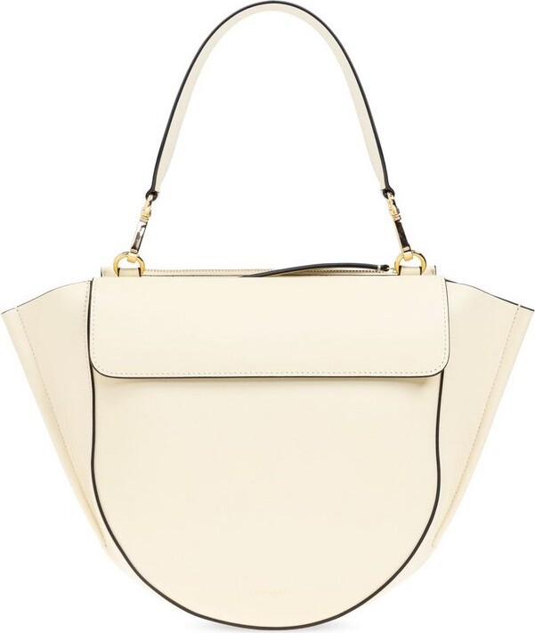 Wandler Hortensia Logo Printed Medium Tote Bag