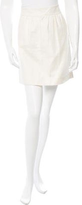 Tibi Woven Mini Skirt
