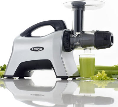 Omega Cold Press Masticating Horizontal Juicer with 3-Stage Augur