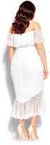 Thumbnail for your product : City Chic Lace Violet Dress - ivory