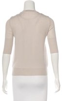 Thumbnail for your product : Alberta Ferretti Wool Short Sleeve Top w/ Tags
