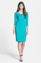 Thumbnail for your product : Nicole Miller Illusion Inset Bandage Knit Dress