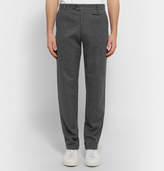 Thumbnail for your product : Oliver Spencer Cotton And Wool-Blend Trousers