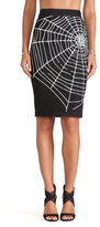 Thumbnail for your product : Love Moschino Web Skirt