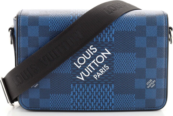 Black Louis Vuitton Damier Graphite Studio Messenger Bag