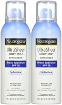 Thumbnail for your product : Neutrogena Ultra Sheer Body Mist Sunscreen