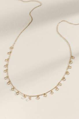 francesca's Peyton Clover Pendant Necklace - Gold
