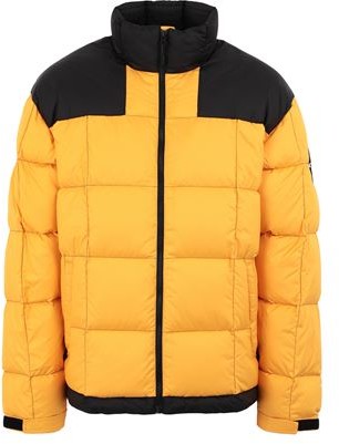northface yellow puffer jacket