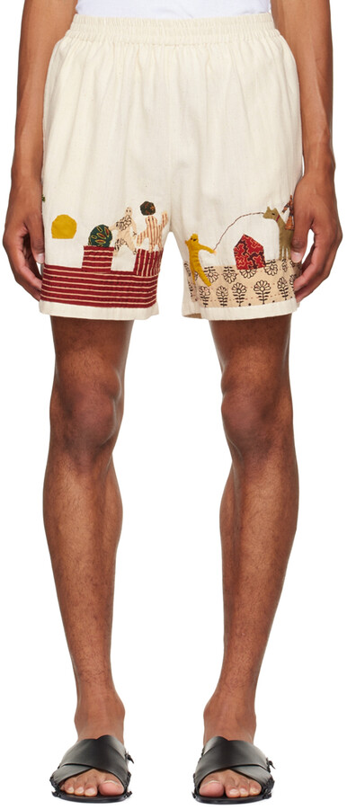 Mens Embroidered Shorts | Shop The Largest Collection | ShopStyle