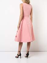 Thumbnail for your product : Oscar de la Renta sleeveless embroidered dress