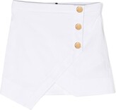 Thumbnail for your product : Balmain Kids Buttoned Wrap-Skirt
