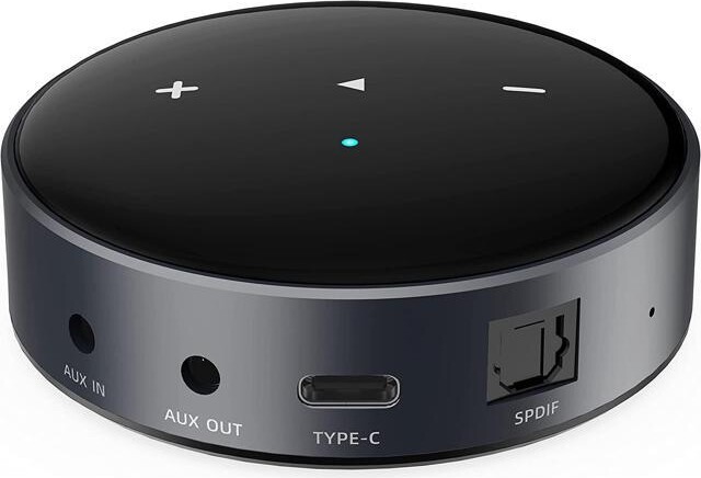 PCMART WiiM Mini AirPlay2 Wireless Audio Streamer, Multiroom Stereo, Preamplifier, Works with Alexa and Siri Voice Assistants, Stream Hi-Res Audio from...
