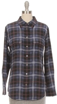 Thumbnail for your product : Equipment Slim Signature Plaid Silk Blouse