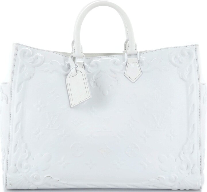 Louis Vuitton White Monogram Leather Legacy Soft Trunk Bag - ShopStyle