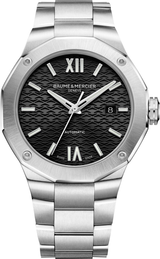 Baume & Mercier Men's Swiss Automatic Stainless Steel Bracelet Watch 42mm