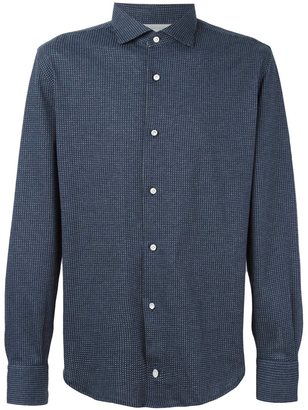 Eleventy plaid longsleeved shirt - men - Cotton - 42