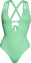 Thumbnail for your product : Becca Fine Line Plunge One-Piece Swimsuit