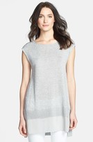 Thumbnail for your product : Eileen Fisher Ballet Neck High/Low Tunic