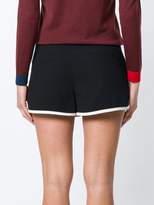 Thumbnail for your product : RED Valentino contrast-trim fitted shorts