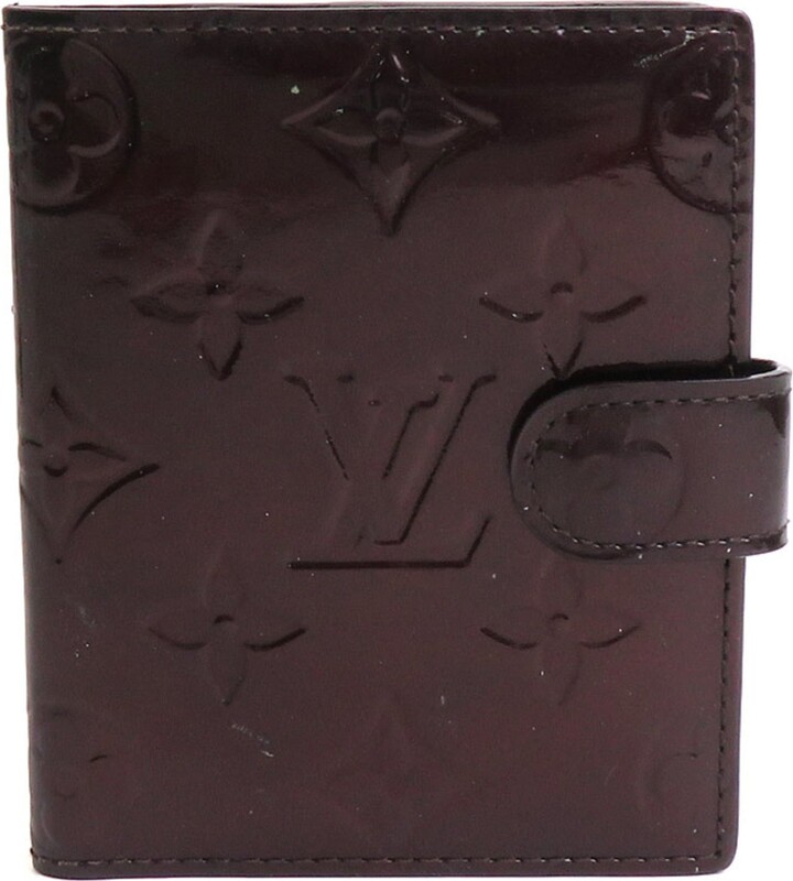 Louis Vuitton Purple Vernis Monogram Leather Agenda Cover