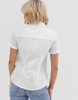 Thumbnail for your product : New Look Short Sleeve Work Shirt