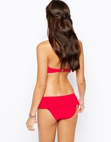 Thumbnail for your product : South Beach Exclusive to ASOS Amy-Lou Crochet Effect Bikini Bottom