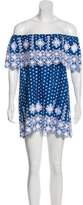 Thumbnail for your product : Miguelina Agnes Embroidered Mini Dress w/ Tags