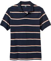 Thumbnail for your product : Old Navy Men's Striped Pique Polos