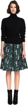 Thumbnail for your product : Marni Silk-Blend Printed Skirt