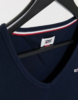Tommy Jeans ribbed t-shirt