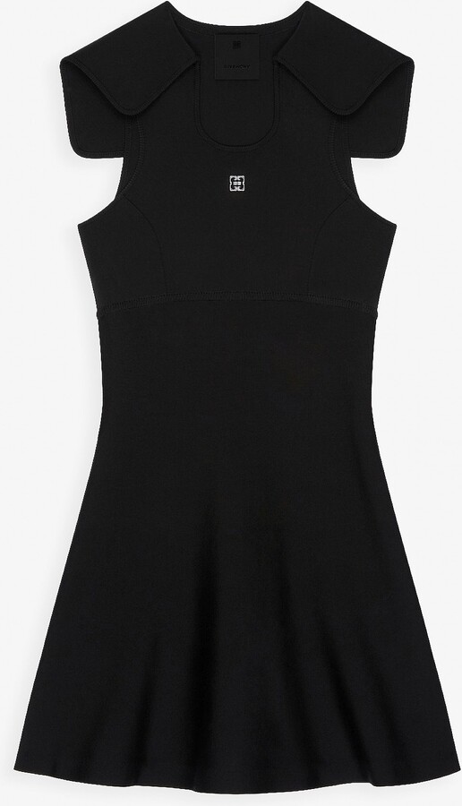 Givenchy Sailer color black short dress