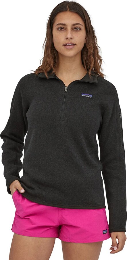 black patagonia pullover women's