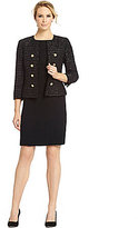Thumbnail for your product : Tahari by Arthur S. Levine Tahari by ASL Button-Trimmed Jacket