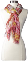 Thumbnail for your product : Betsey Johnson Rock'n Rose Gauze Scarf