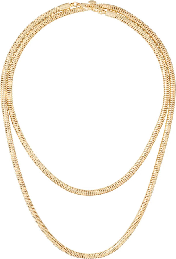 Roxanne Assoulin Snake-Chain Necklace