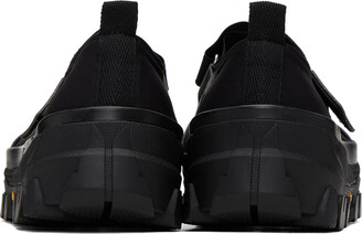 ○amomento○Vibram Mary Jane○23.5〜24.5○ AMOMENTO: Black Vibram Mary Jane Loafers | SSENSE Canada
