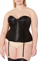 Thumbnail for your product : Va Bien Women's Plus Size Smooth Satin Hourglass Bustier