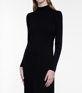 Thumbnail for your product : Vince Ribbed-knit midi dress