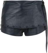 Thumbnail for your product : Andrea Bogosian layered leather shorts